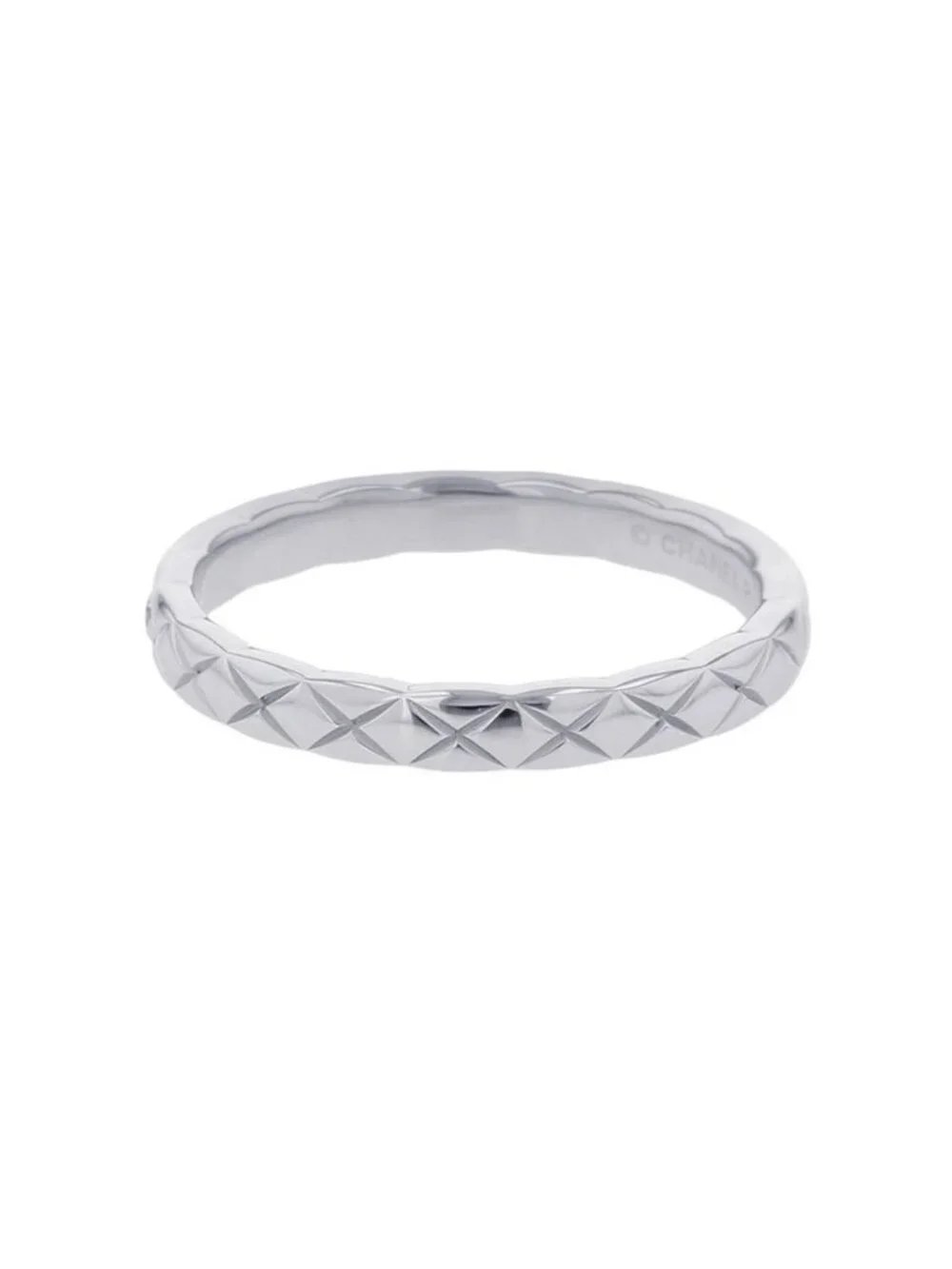 Chanel Ring Coco Crush Collection Marriage Small Diamond Platinum